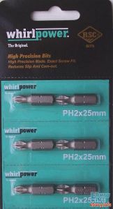 Насадки PH2 * 25 мм "WP", для больших нагрузок, 20 шт.